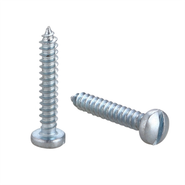 pan slotted head self tapping screw